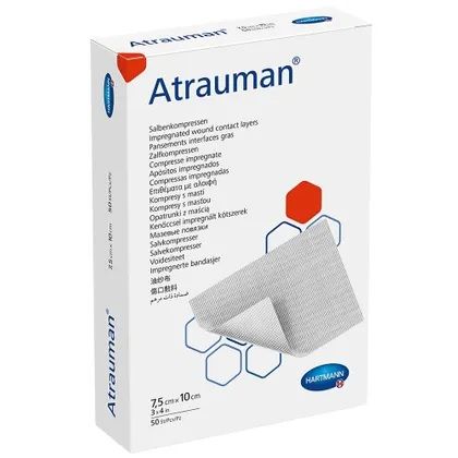 ATRAUMAN 7,5x10 cm steril Kompressen